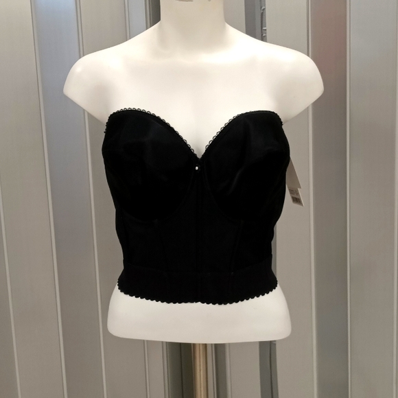 Dominique "Noemi" Strapless Longline Low Back Bra - Picture 3 of 7